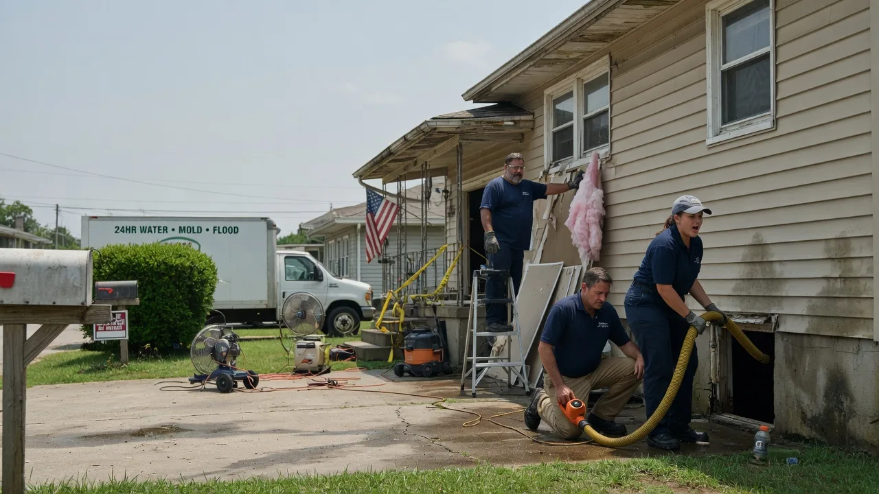 Water Damage Repair in West Jefferson, OH near me